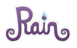 Rain Drops title screen for Nintendo DS